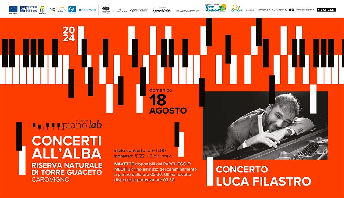 locandina Concerto Luca Filastro