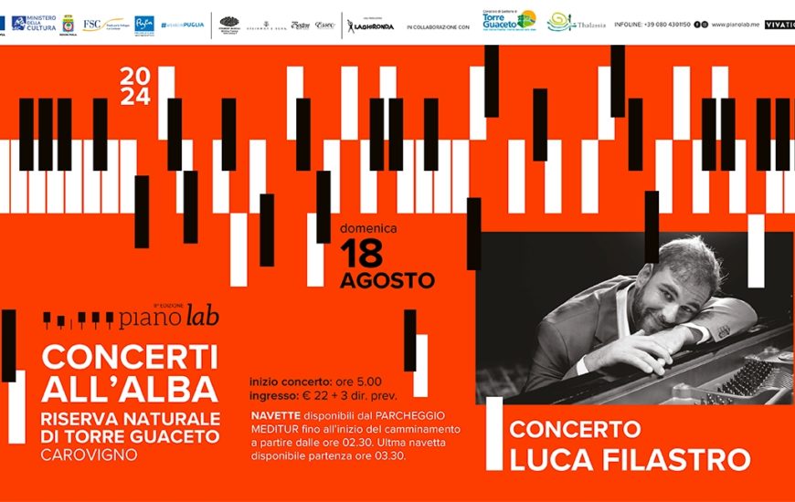 locandina Concerto Luca Filastro