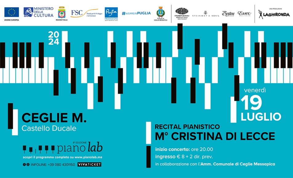 locandina Recital Pianistico Cristina di Lecce